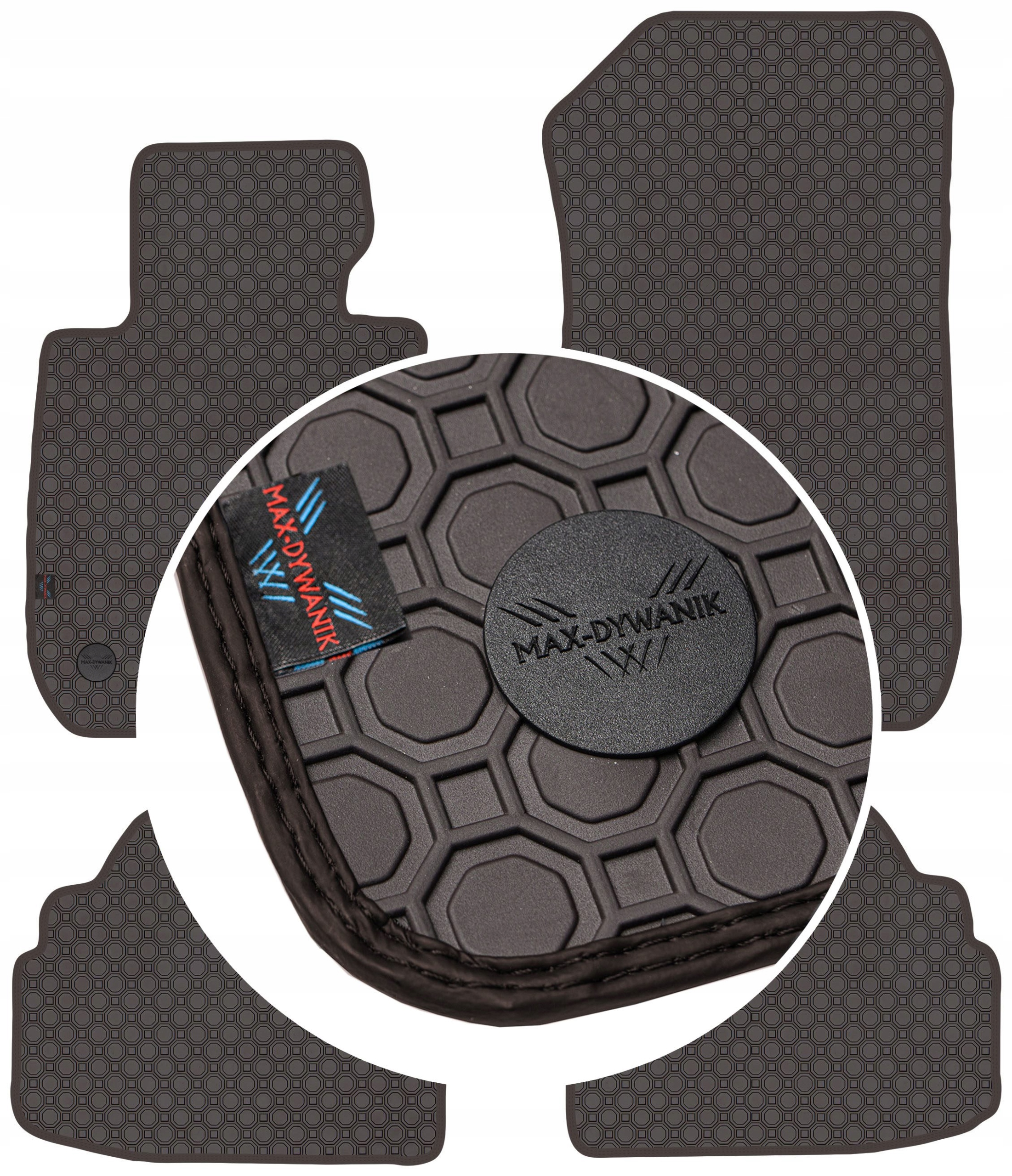 Bmw 3 E92 Coupe 2006-2012 Koberce Hnedé