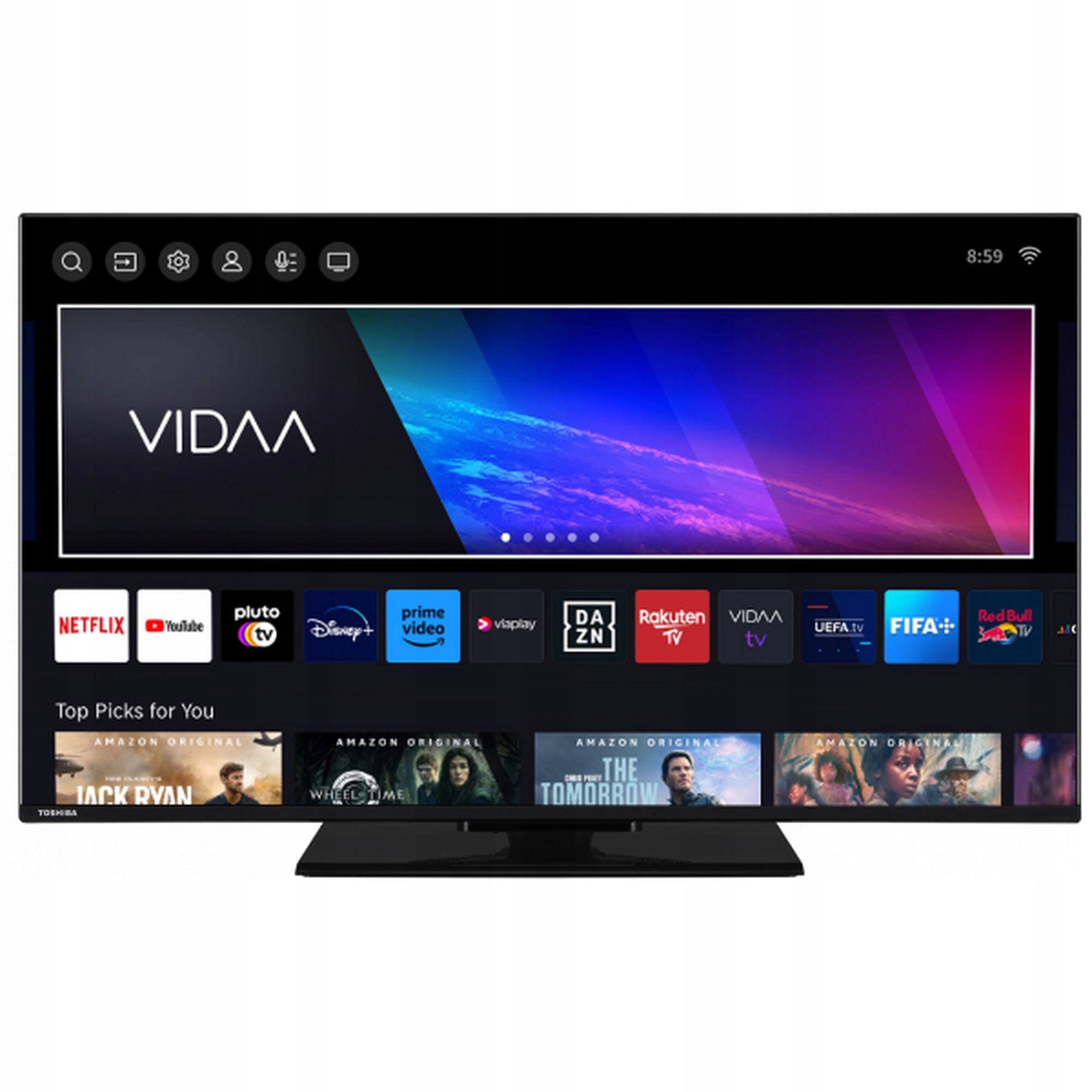 Telewizor Toshiba 43UV3463DG 43” Dled 4K Uhd Vidaa HDR10 Dolby Audio