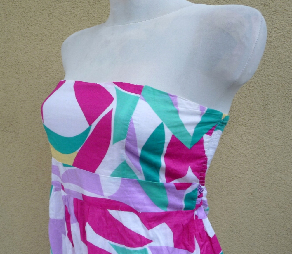 ZOUL SUKIENKA LETNIA BAWEŁNIANA BEZ RAMIĄCZEK 38 M Rozmiar M