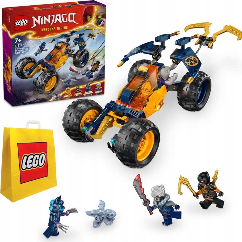 Lego Ninjago 71811 Silniční Auto Ninja Arina taška Lego!