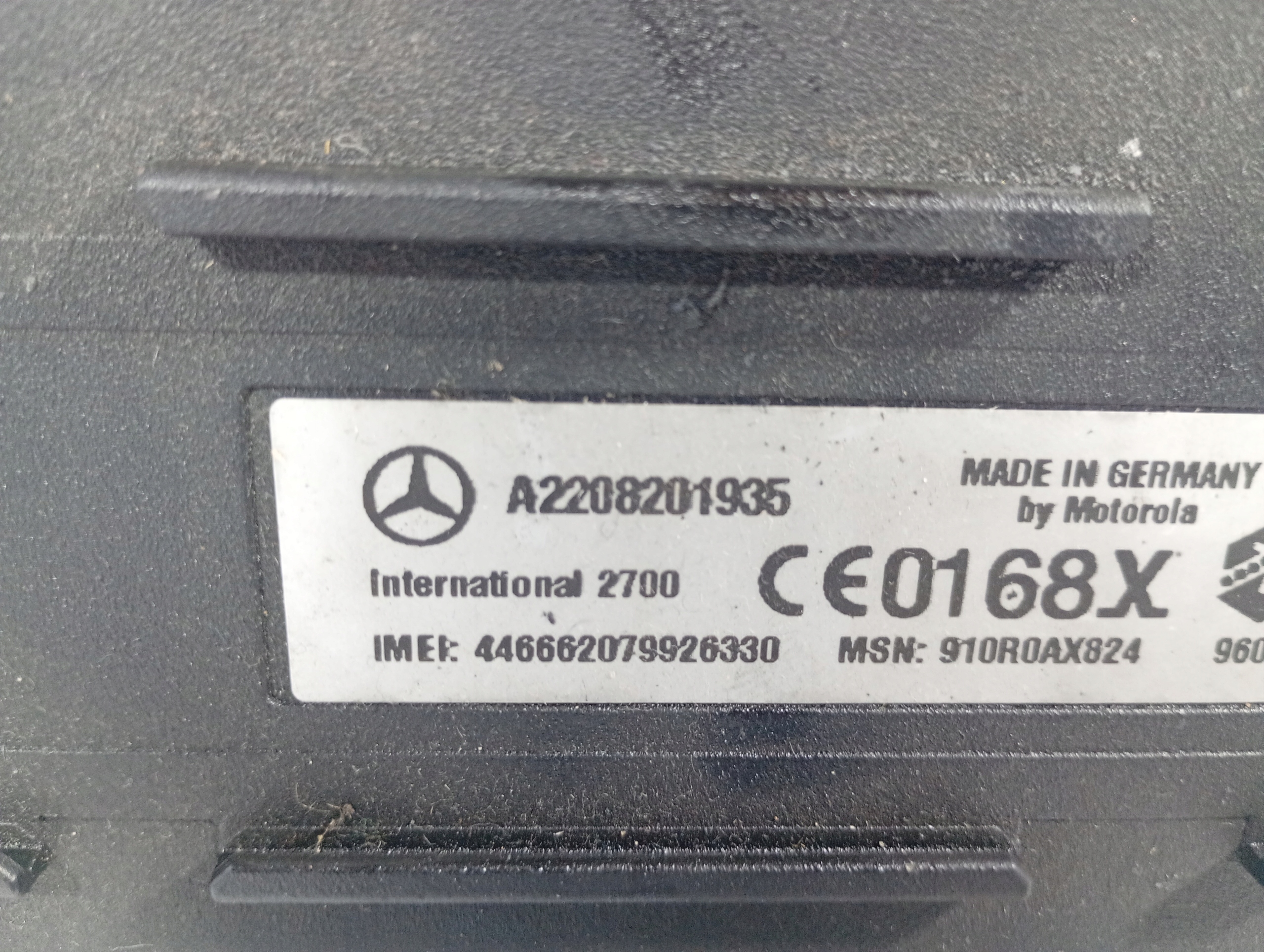 EKLASA W208 97-02 control unit module TELEFONU OE A2208201935