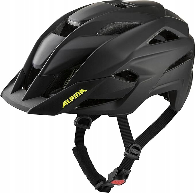 Alpina Stan Mips Black Neon Yellow Matt 51-55 CM