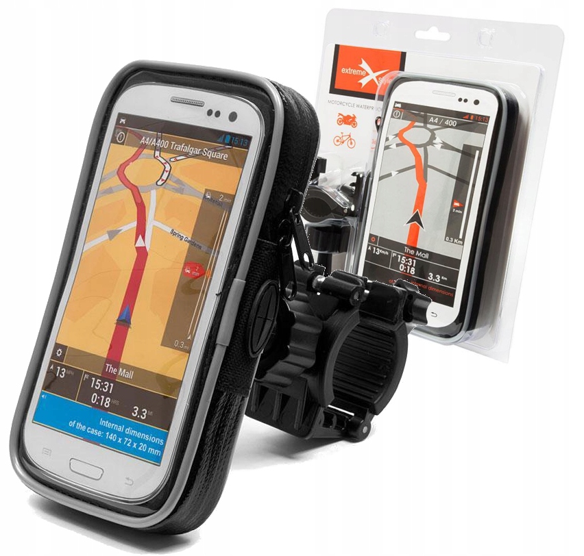 

Motocyklowy Uchwyt Na Telefon Skuter Motor XXL