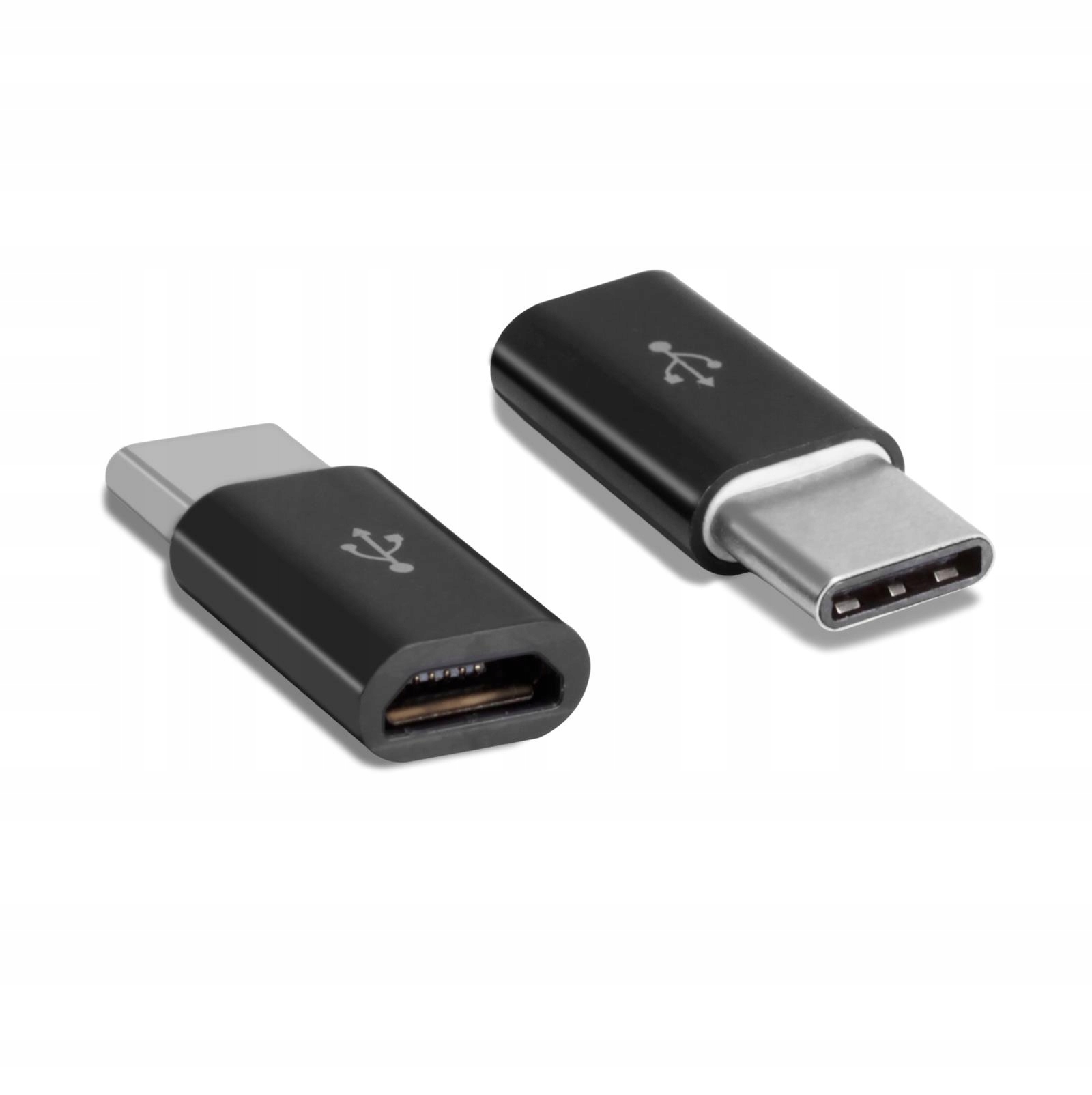 Akyga Adapter Przejściówka Micro Usb F Usb C M Do Telefon Tablet Kompaktowy