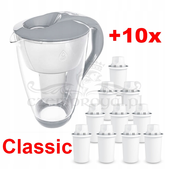 

Dzbanek Szklany Dafi Crystal 2l +10x filtr classic