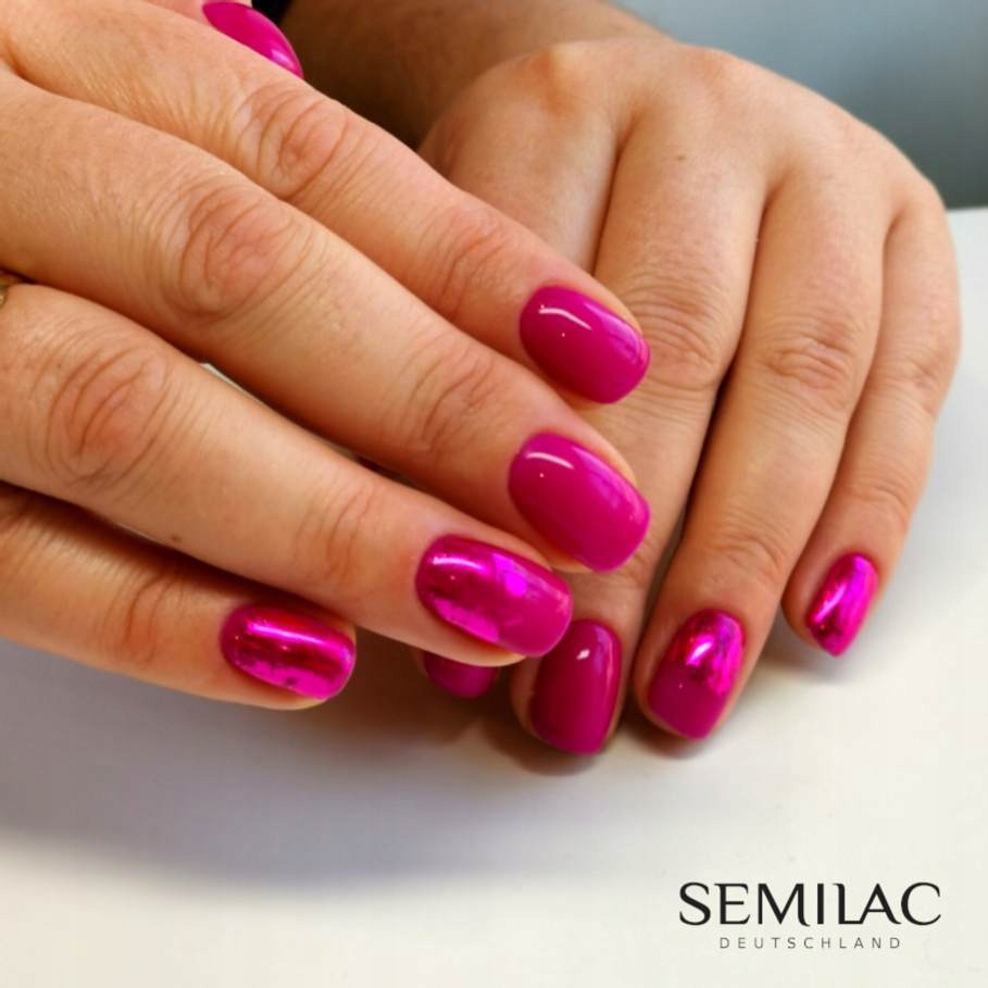 Semilac KLEJ DO FOLII transferowej foil glue do odbijania zdobień paznokci Marka Semilac