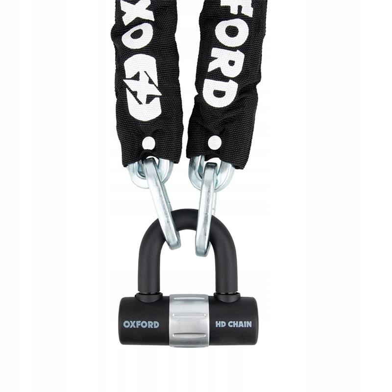 Oxford Reťaz Protikrádeži Hd Chain Lock 9.3 mm x 1.0 m