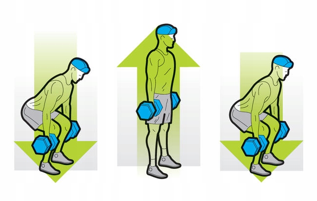 Zestaw Hantli Hantelków Ciężarki Bitumiczne do Ćwiczeń hantle 2x 5kg Model hantle bitumiczne 2x 5 kg