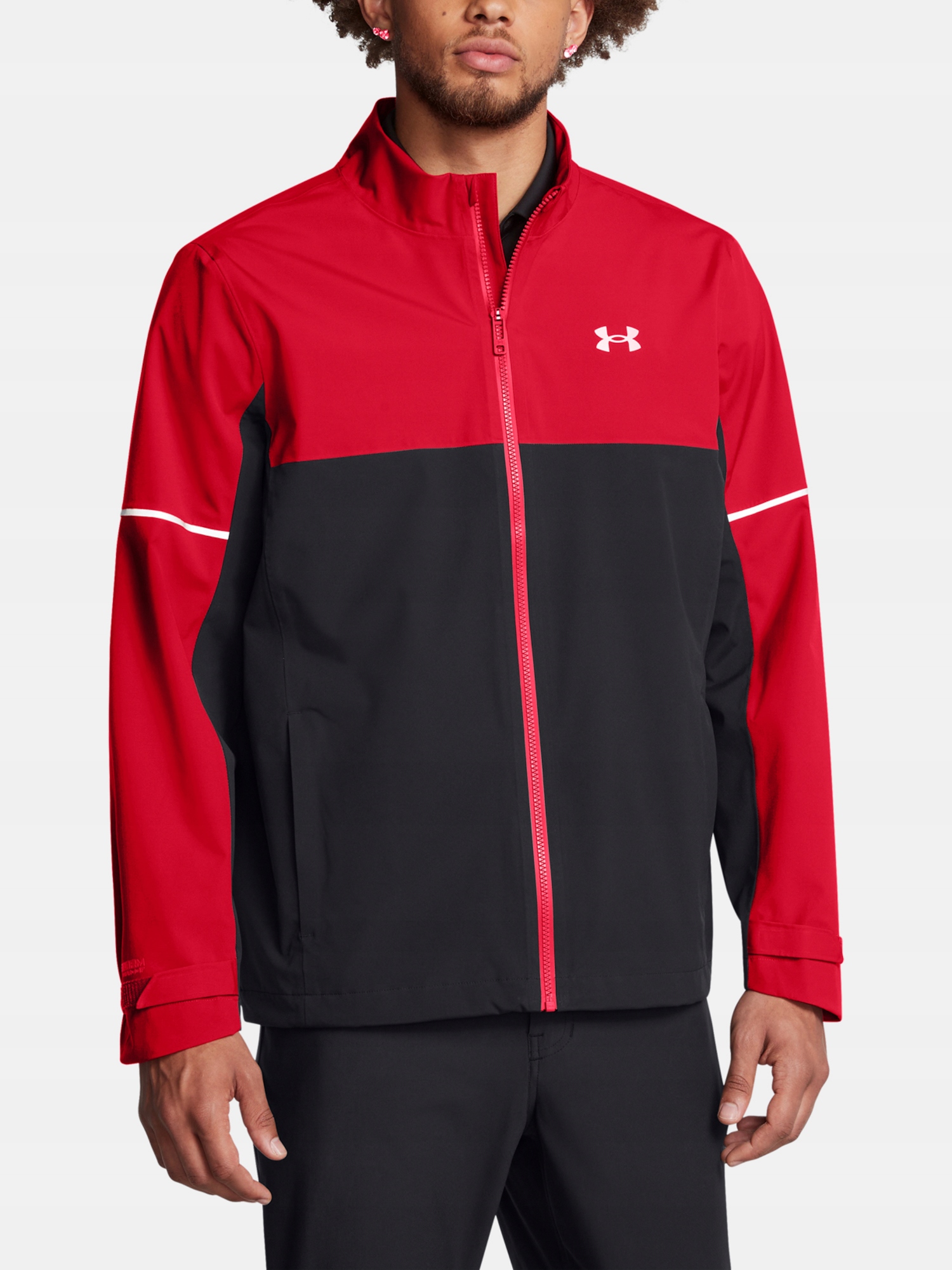 Pánská bunda Under Armour Drive Rain Jacket-red