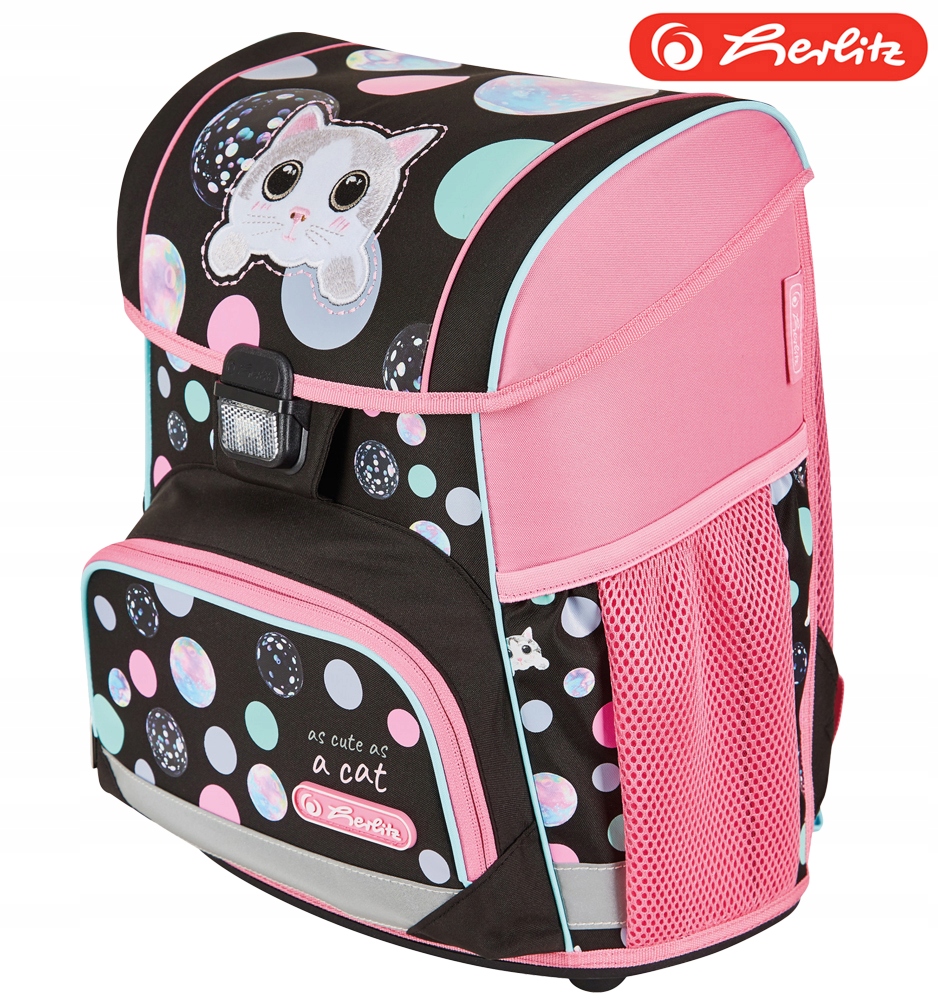 TORNISTER PLECAK DZIEWCZĘCY HERLITZ CUTE CAT KOTEK Bohater / Bajka brak