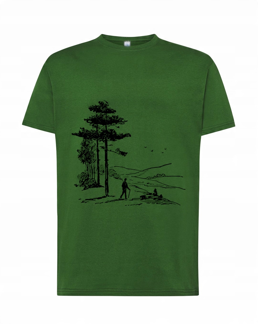 

T-shirt Męski Wędrówki Górskie Logo Turysta r. M