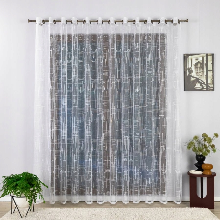 Záclona Do Obývacího Pokoje Hotová Oka, Vyrobená v Polsku 400X240