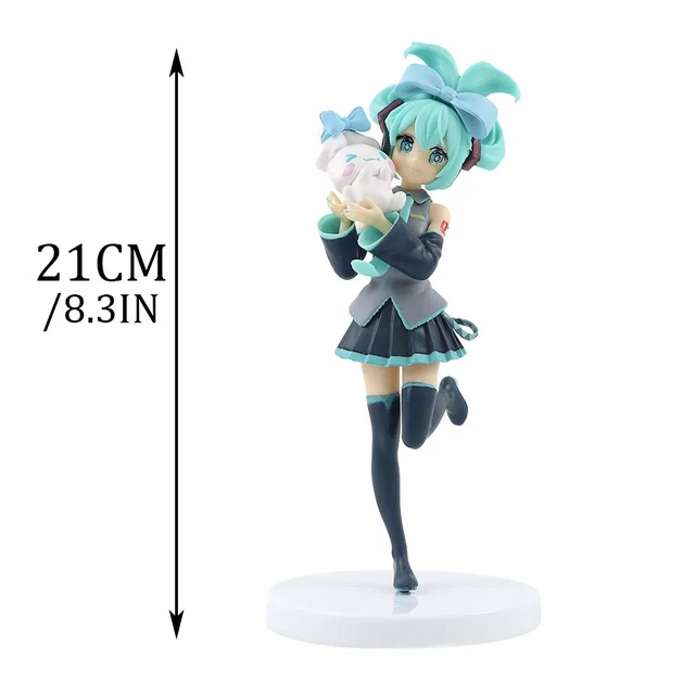 Zberateľská figúrka Hatsune Miku Cinnamoroll Anime 21 CM ProjectDiva Značka M-import