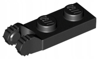 

Lego Płytka z zaczepem 1x2 54657 czarna