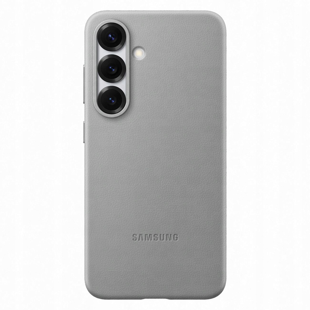 Pouzdro zadní kryt z ekokůže Samsung KindSuit Case pro Samsung Galaxy S25 šedé