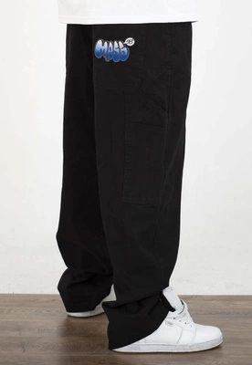 Kalhoty Mass Pants Baggy Extra Fit Wall černé