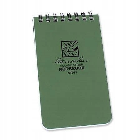 

Notes Wodoodporny Rite in the Rain 3x5 935 Olive