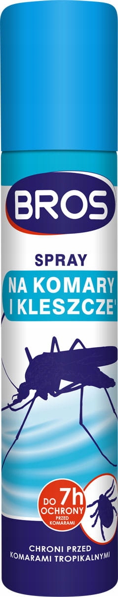 

Bros spray na komary i kleszcze 120/90ml