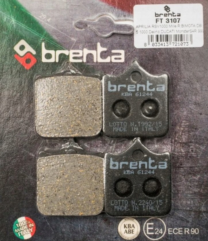Klocki Hamulcowe Brenta Przód Aprilia Rsv 1000 R '04-11
