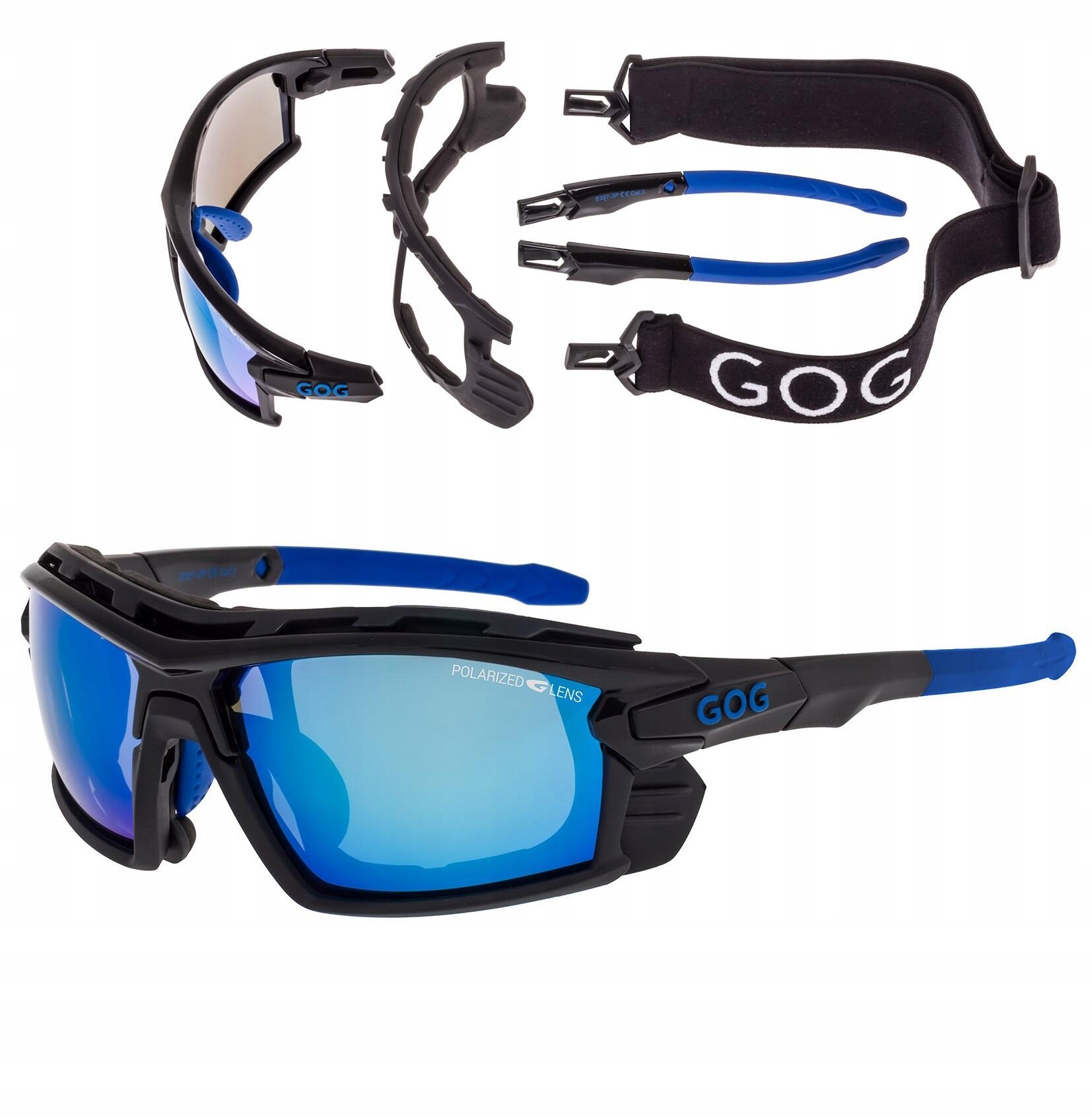 Polarizační sluneční brýle Příslušenství