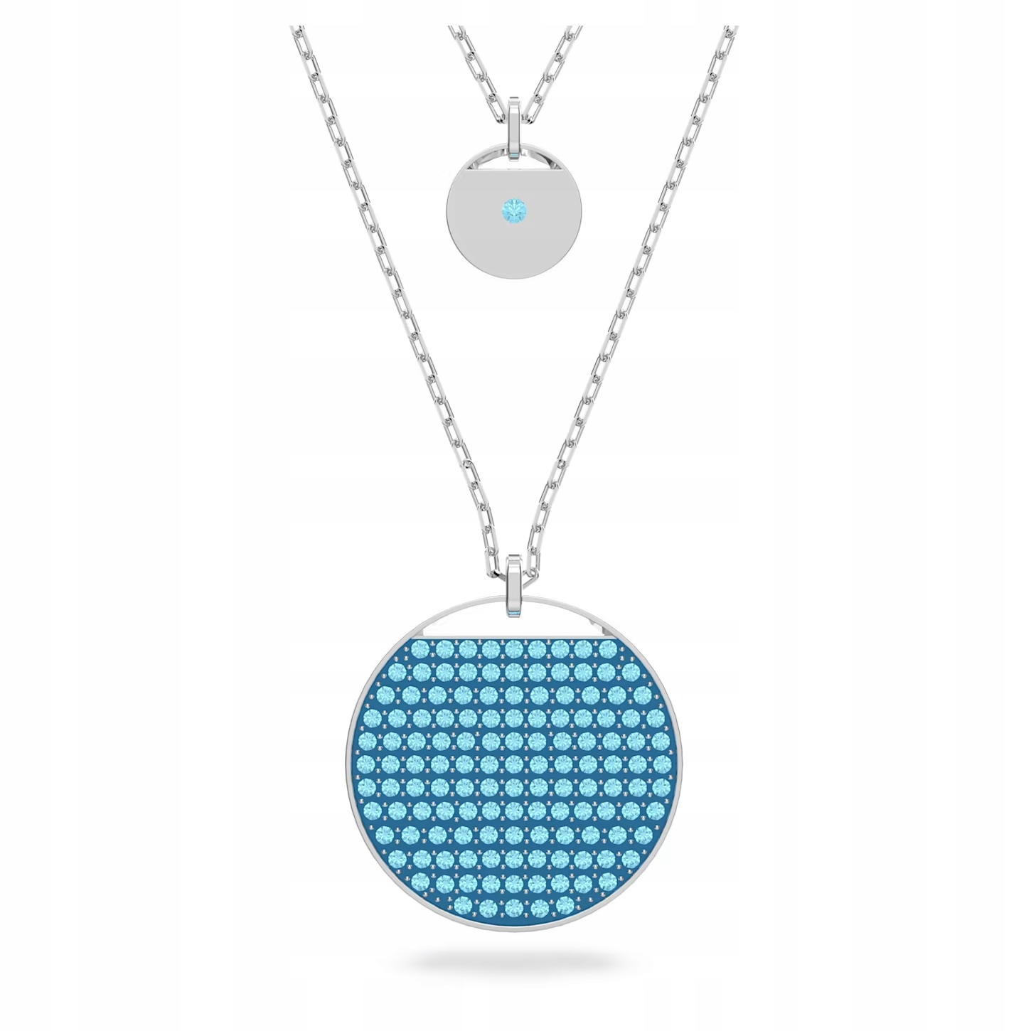 Dvojitý náhrdelník Swarovski Ginger, Blue