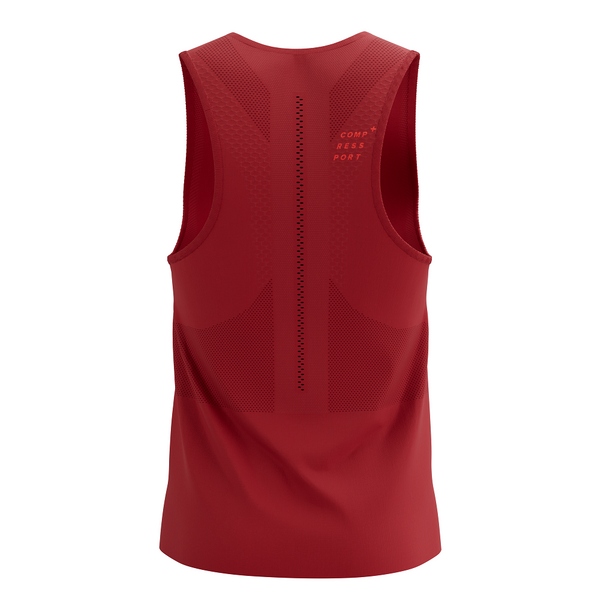 COMPRESSPORT Koszulka biegowa PRO RACING SINGLET samba red XL Marka Compressport