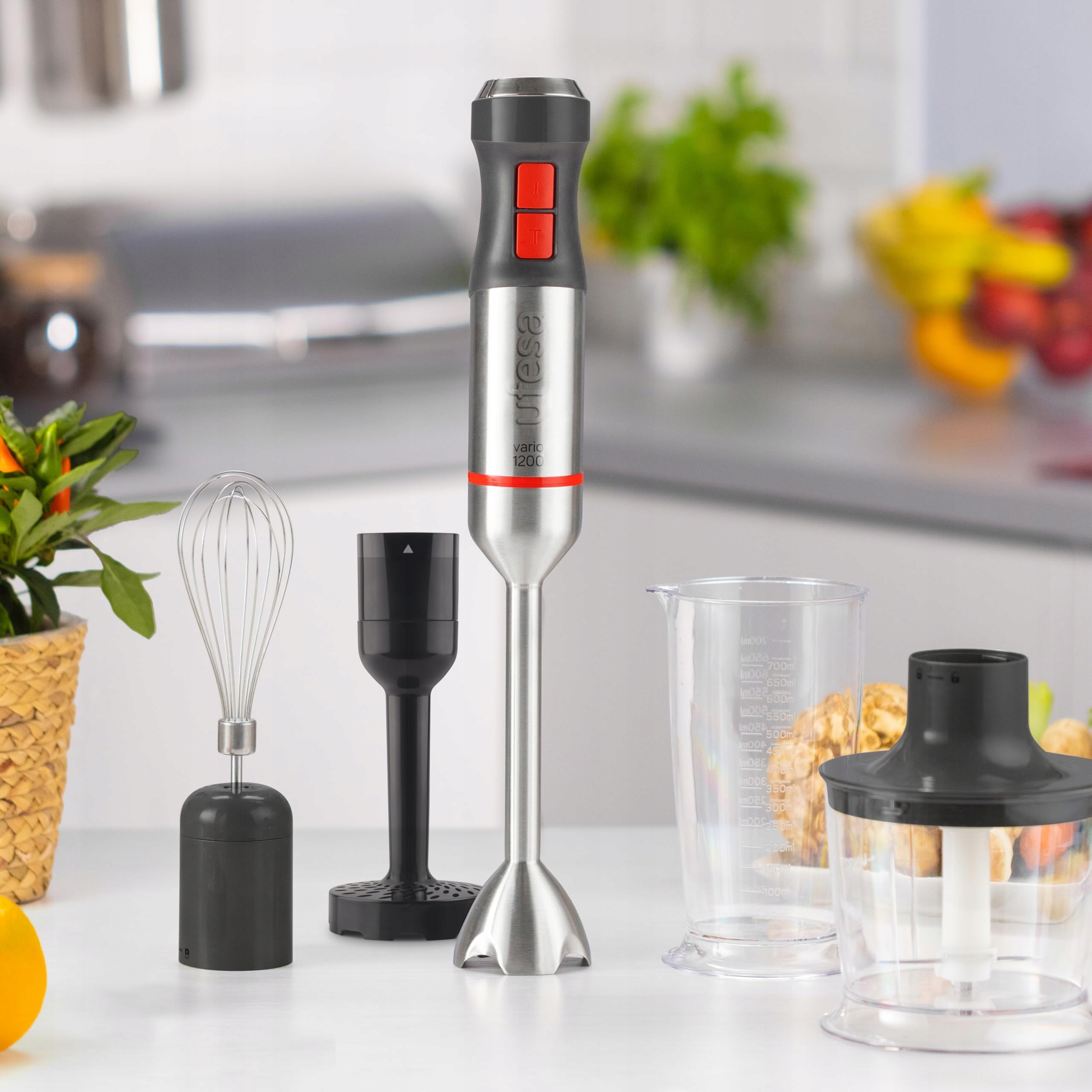 UFESA BP4654 Blender Ręczny 1200W 20 Prędkości Turbo Ostrza Stal Nierdzewna — miniatura 2