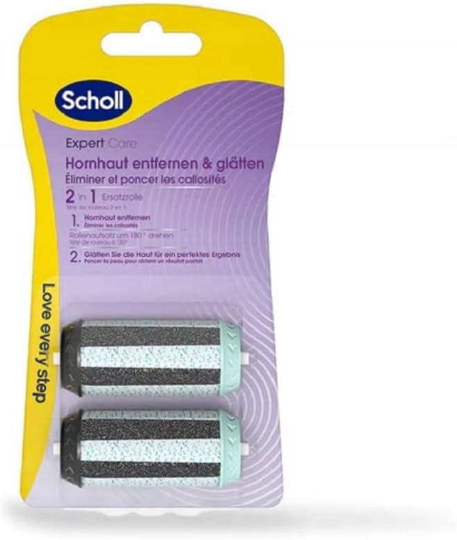 Dr. Scholl's Expert Care 2 kusy 2v1 vyhlazující odstranění