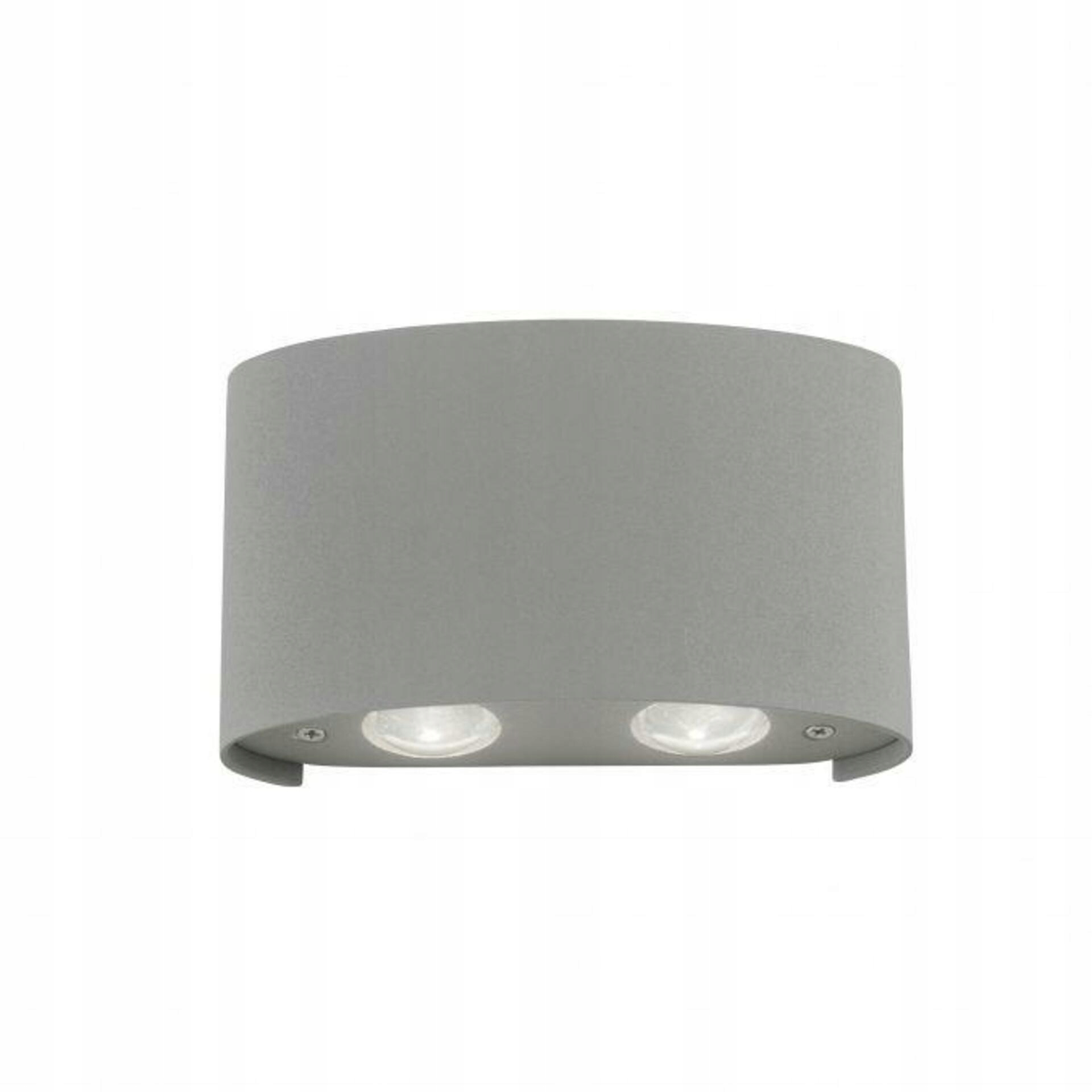 Led vonkajšie nástenné svietidlo Paul Neuhaus strieborné 4,5W 3000K 480lm