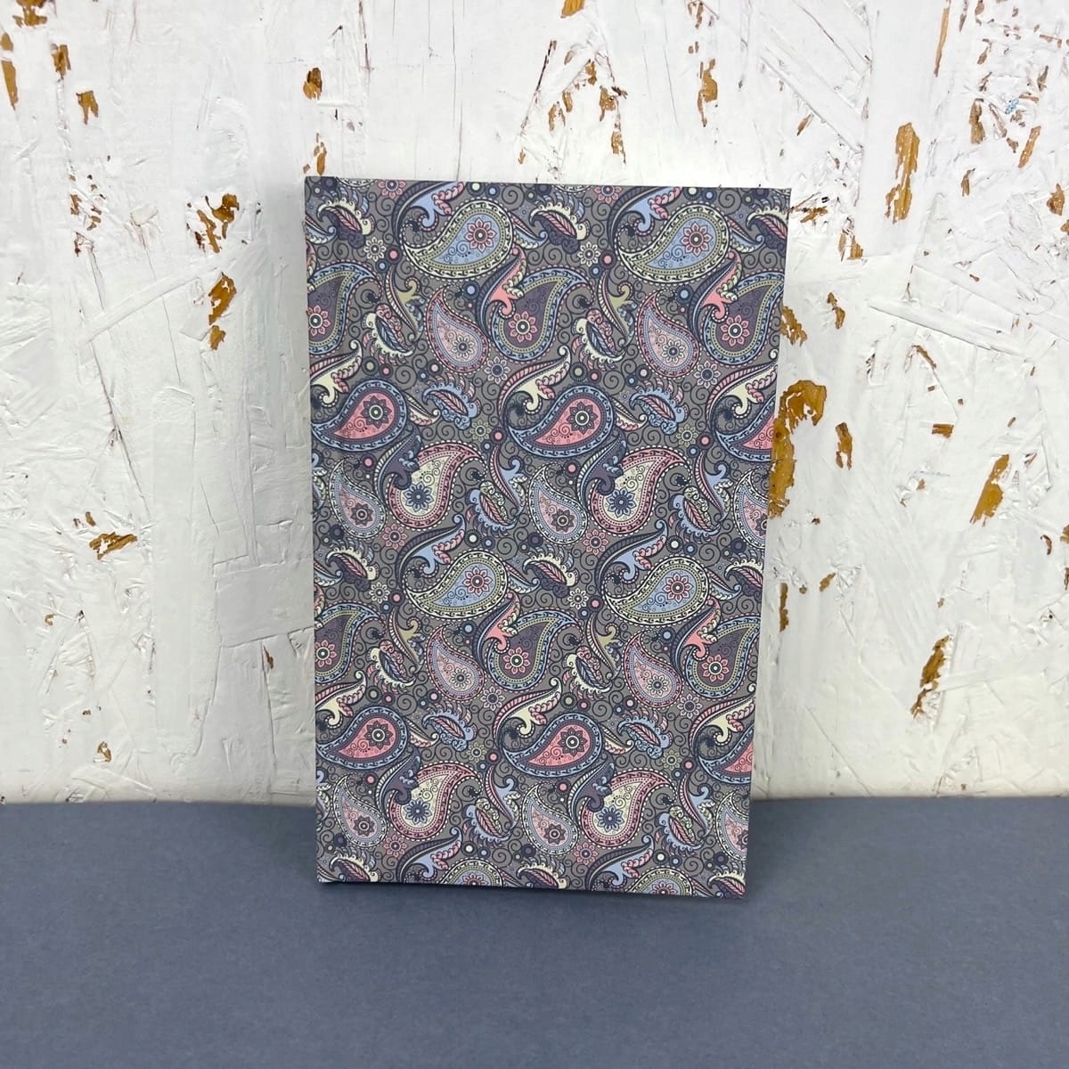 Elegancki Notes Notatnik A5 192 strony w kratkę Soft Touch PAISLEY Rozmiar A5