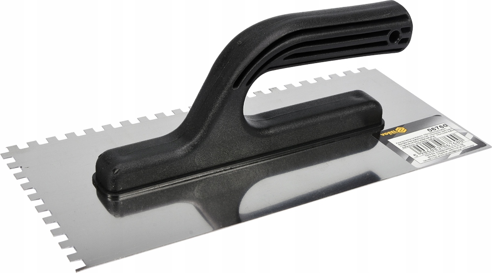 PACA TYNKARSKA NIERDZEWNA 270 mm ZĘBY 6 mm STALOWA Szerokość 125 mm