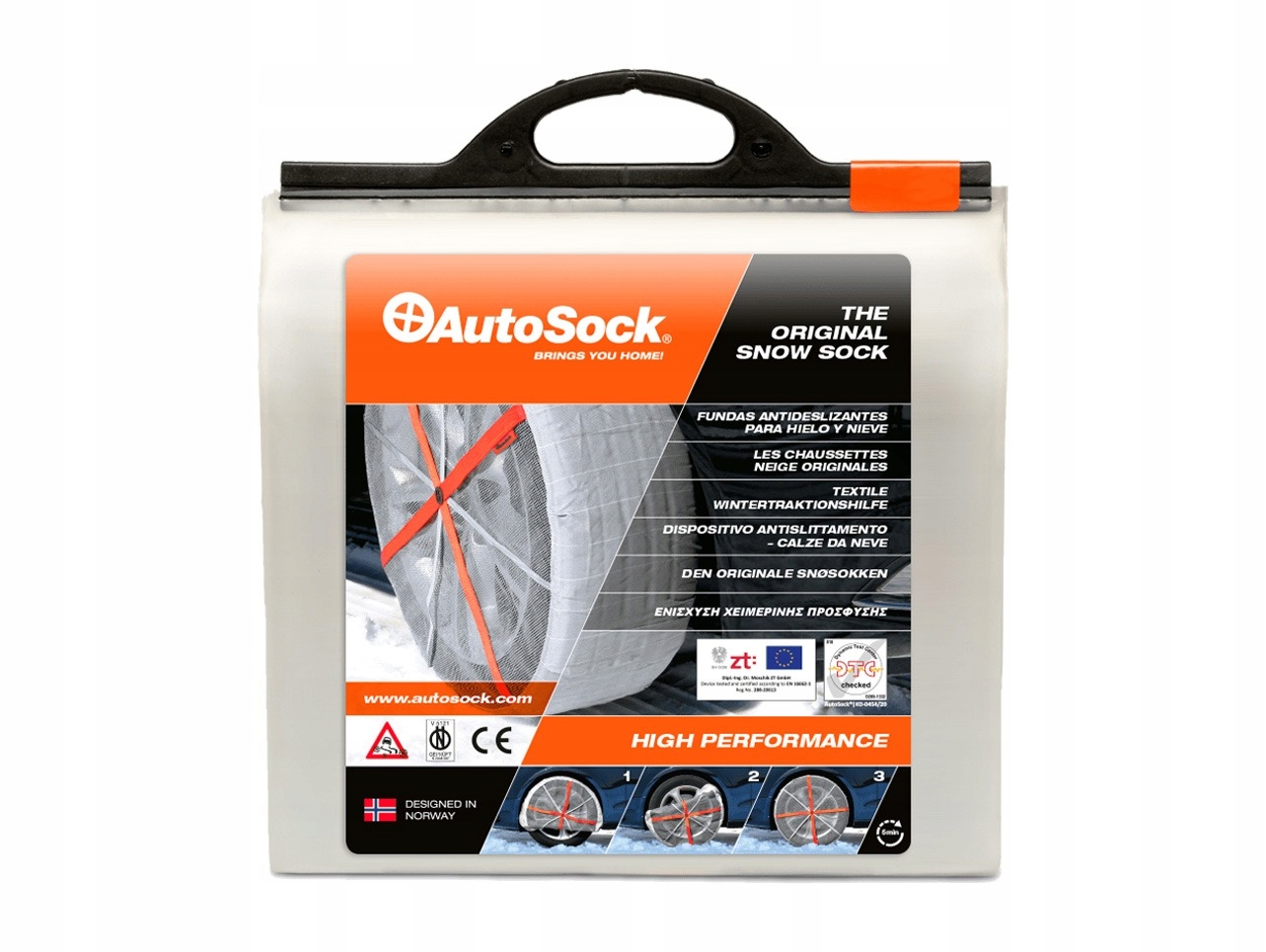 Autosock AF32 - tekstylne łańcuchy śniegowe do wózków widłowych Producent Autosock