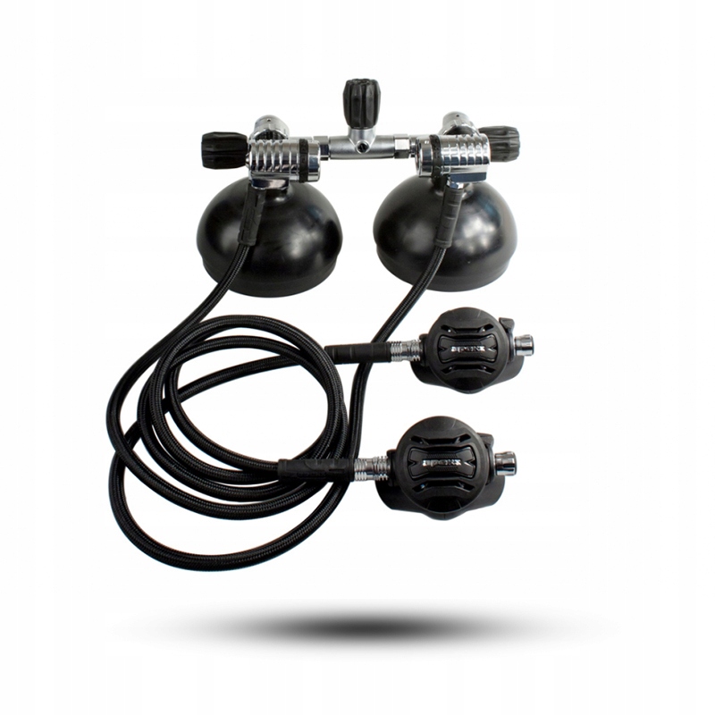 Sada potápěčských automatů Twinset 2 x TEK3 XTX50 Apeks RP112114