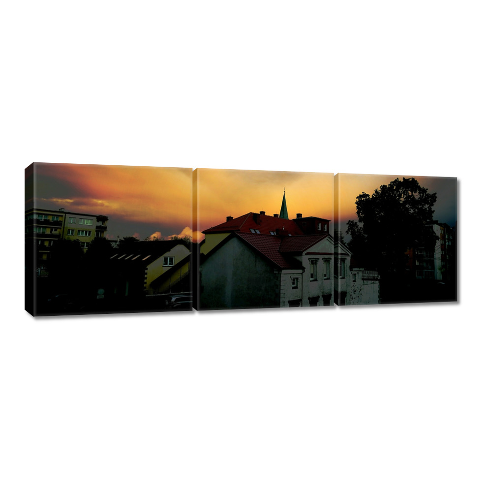 

Obrazy 60x20 Zachód słońca