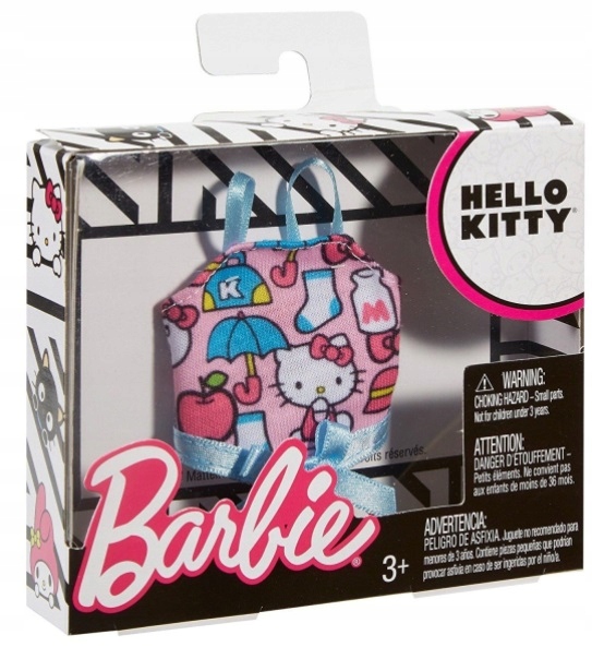

Ubranko ubranie dla lalki Barbie Hello Kitty Top