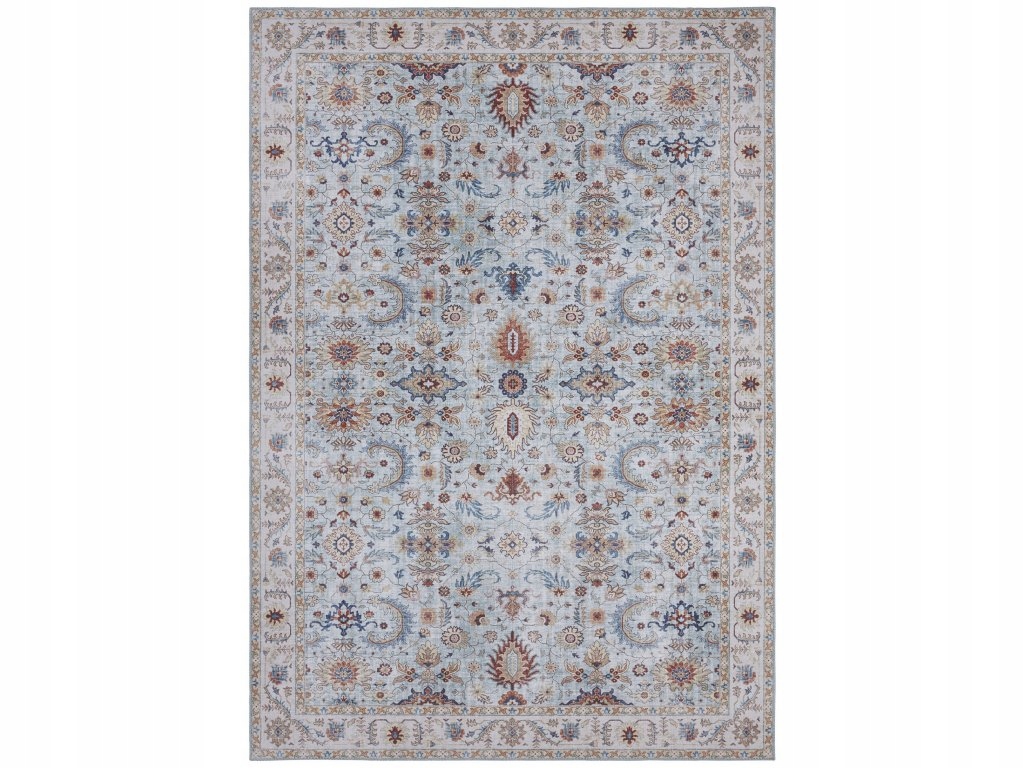 Běhoun 80x200 pro chodbu-předsíň, vícebarevný, orientální, plochý