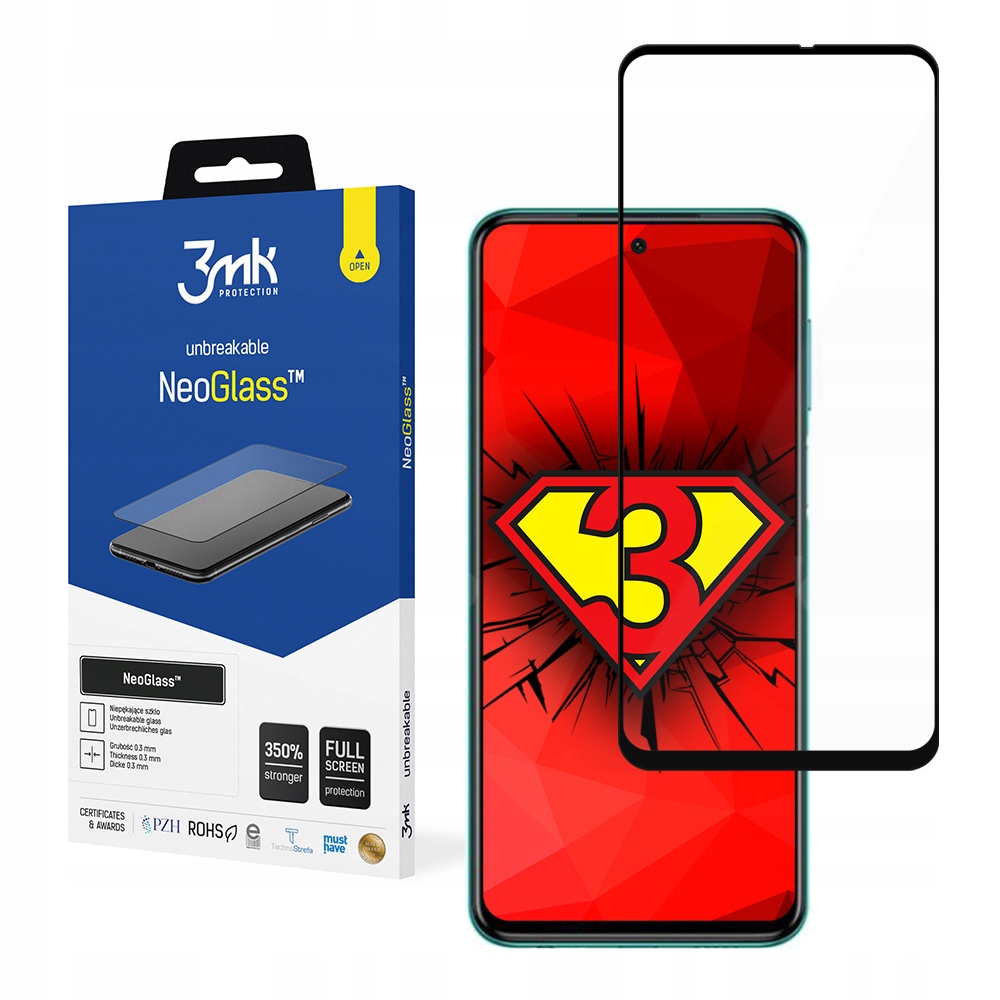 

Szkło ochronne do Redmi Note 9S - 3mk NeoGlass