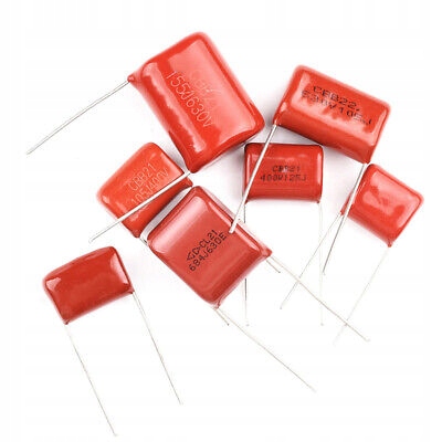 5× KONDENSATOR 10nF 630V DC 400V AC 5% FOLIOWY