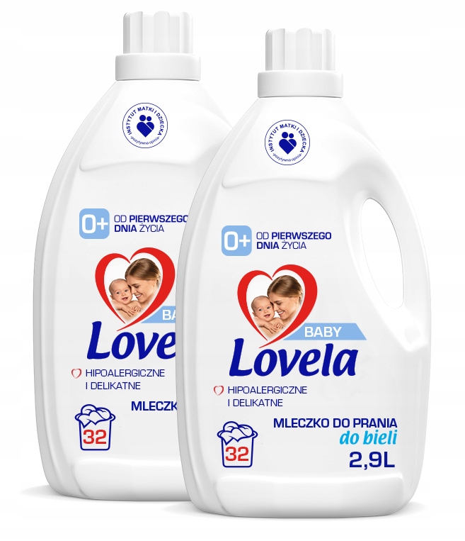 

Lovela Płyn do prania do białego 2x2,9l