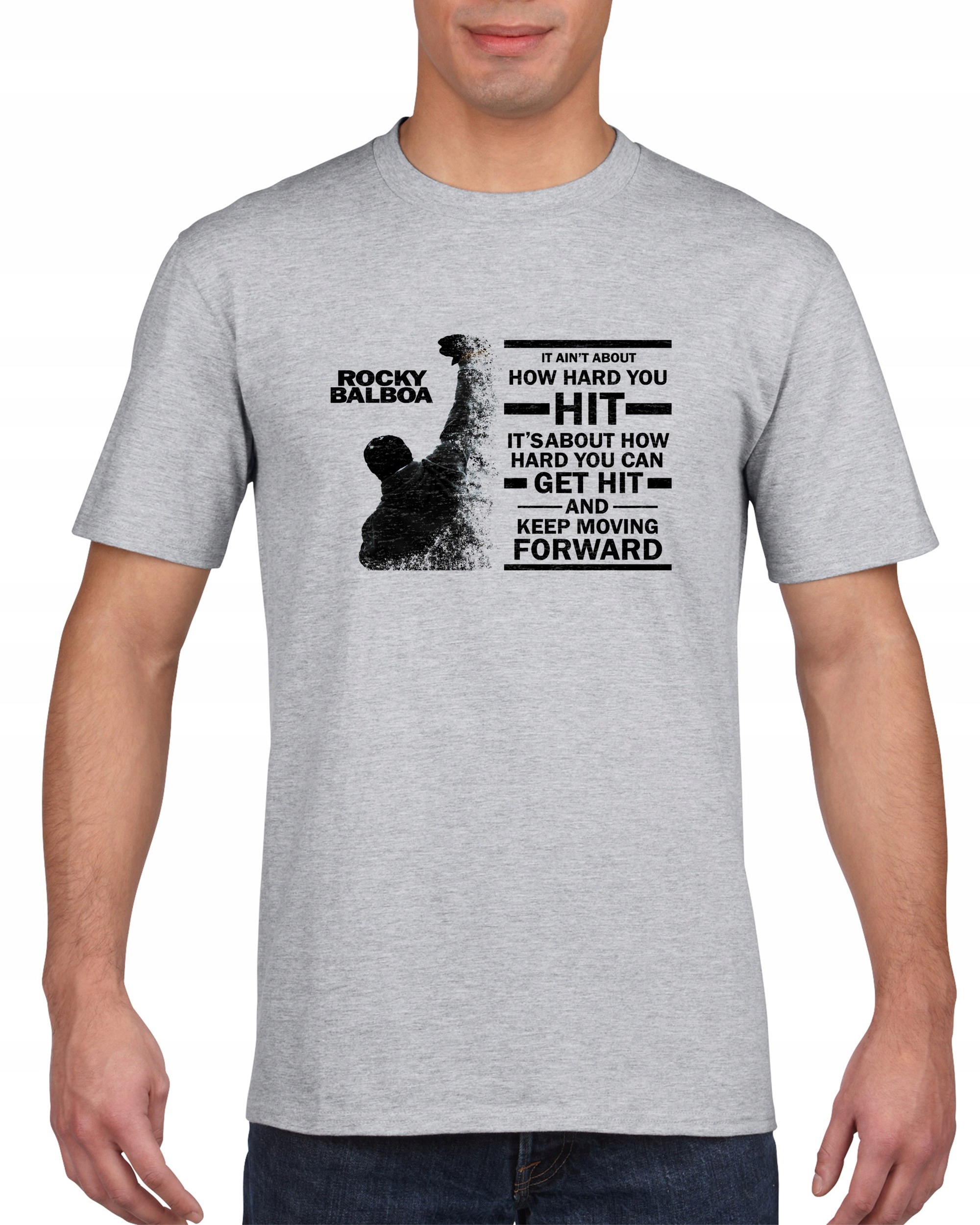 

Koszulka męska Rocky Balboa Włoski Ogier s XL