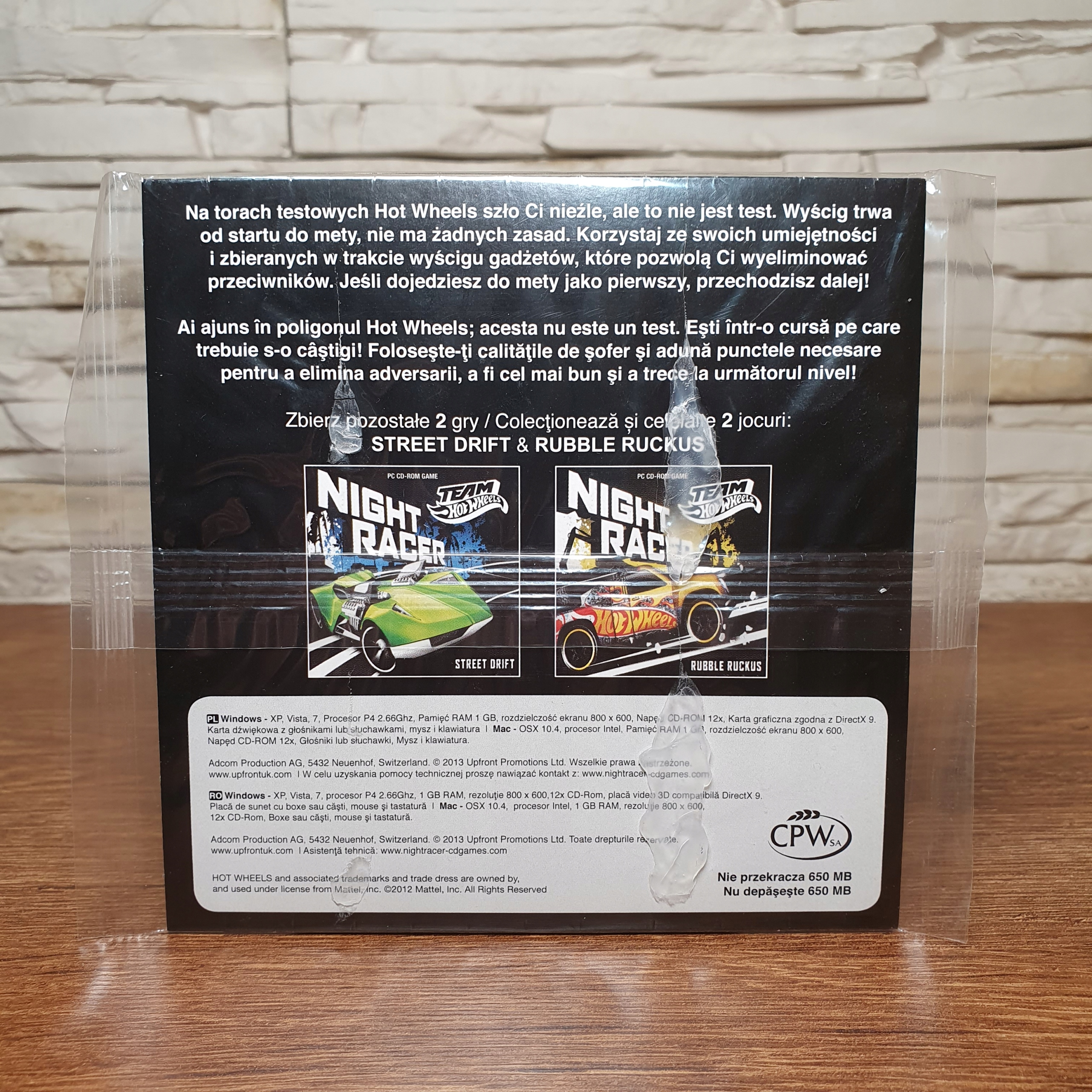 NIGHT RACER: DOCKYARD DESTRUCTION - HOT WHEELS - wydanie PL NOWA FOLIA [PC] Tytuł PC Team Hot Wheels: Night Racer - Dockyard Destruction