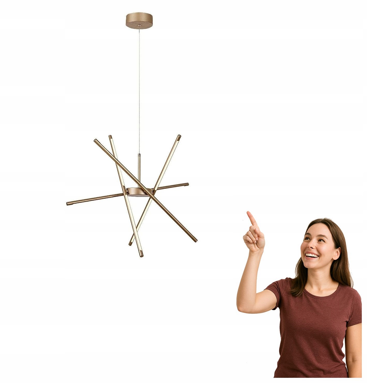 Závěsná Led lampa 40W HENLI2 72339 Rabalux