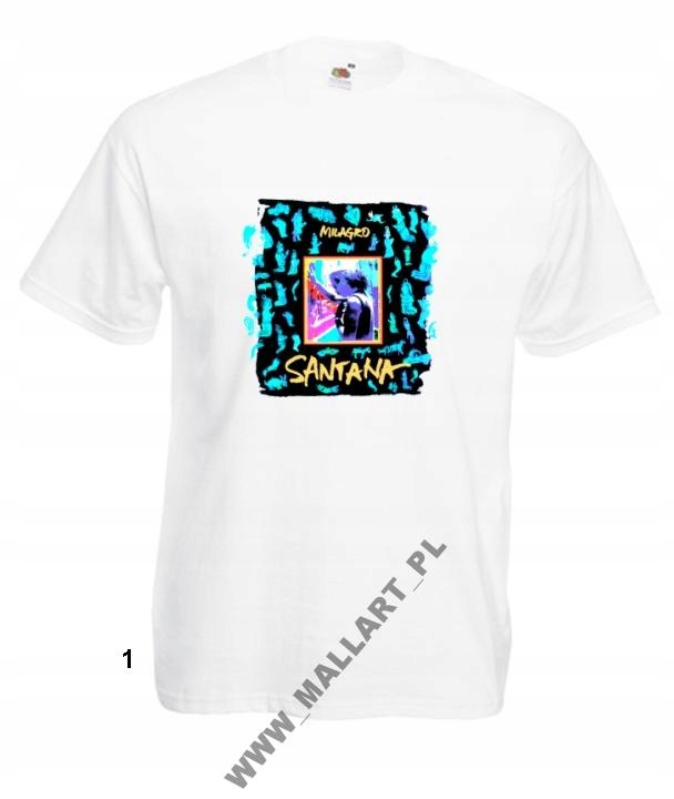 

Koszulka Carlos Santana Koncert Wzory