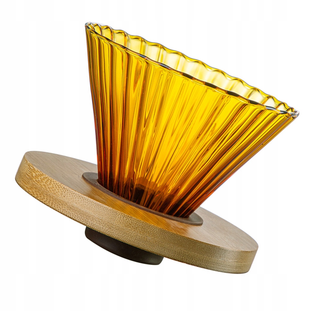 

Szklany ekspres do kawy wielokrotnego użytku Dripper Wlać filtr