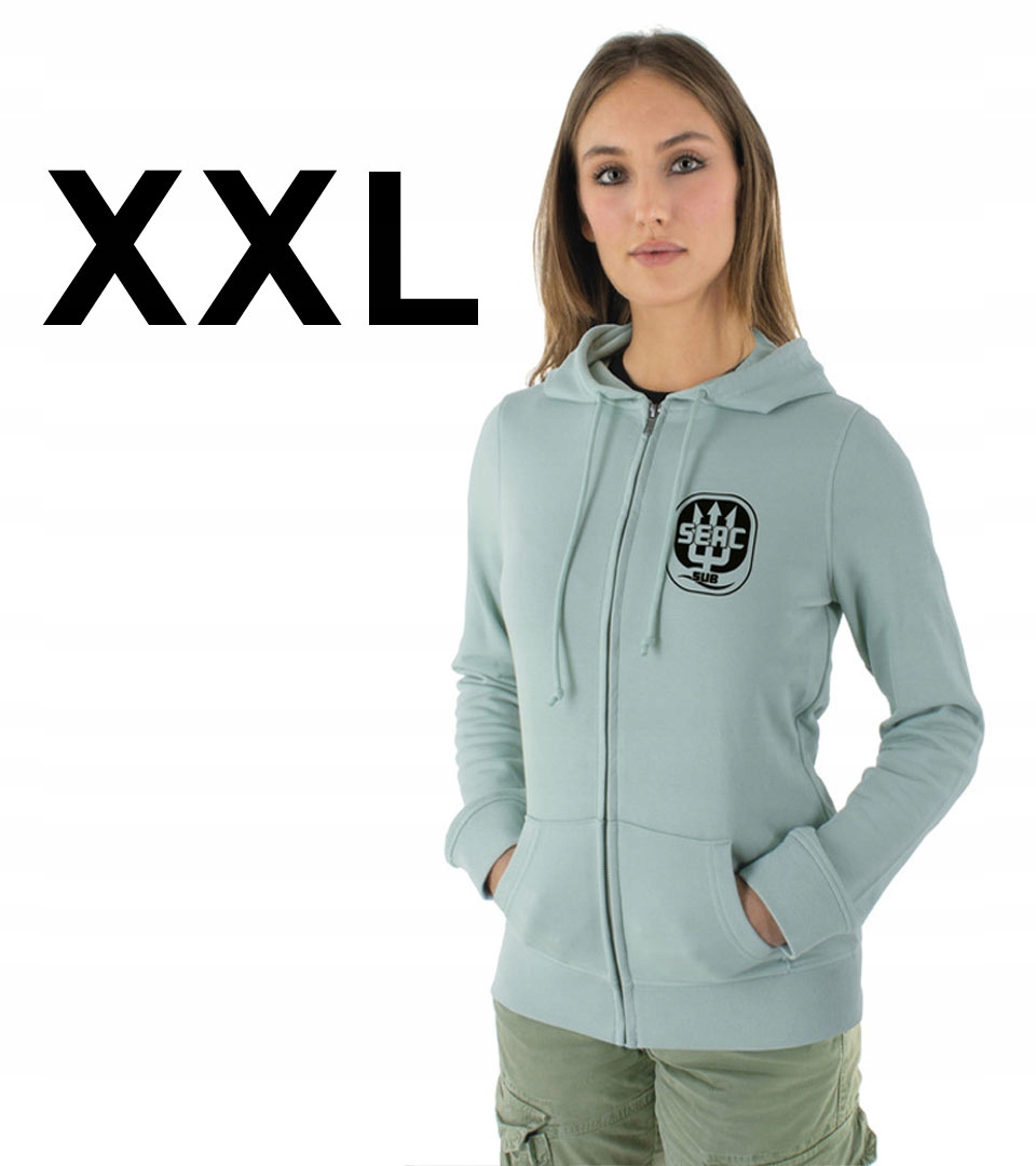 Mikina s kapucí vysoké kvality Seac XXL