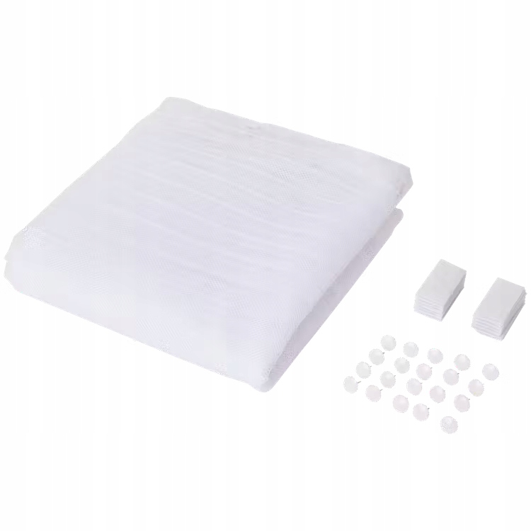 MOSKITIERA MAGNETYCZNA NA DRZWI SIATKA 210x100cm BIAŁA DUŻA MOCNA Marka Mascot