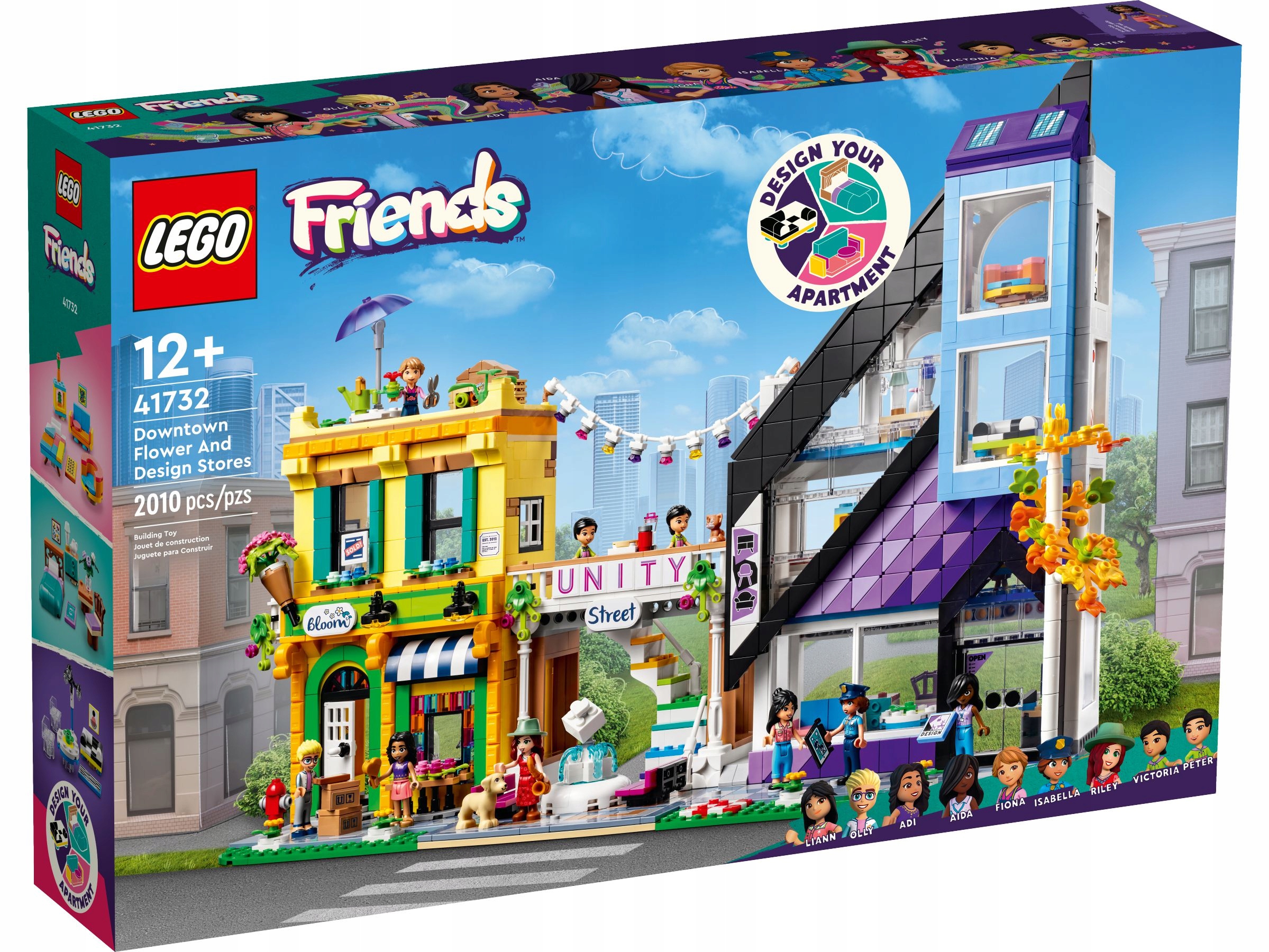 LEGO Friends 41732 SKLEP WNĘTRZARSKI I KWIACIARNIA