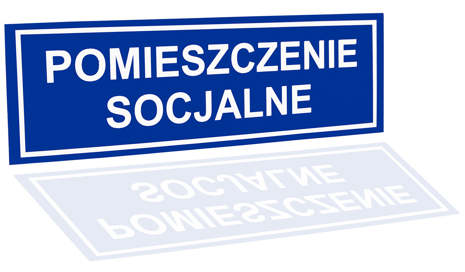 

Tablica Na Drzwi Pomieszczenie Socjalne 32x10,5