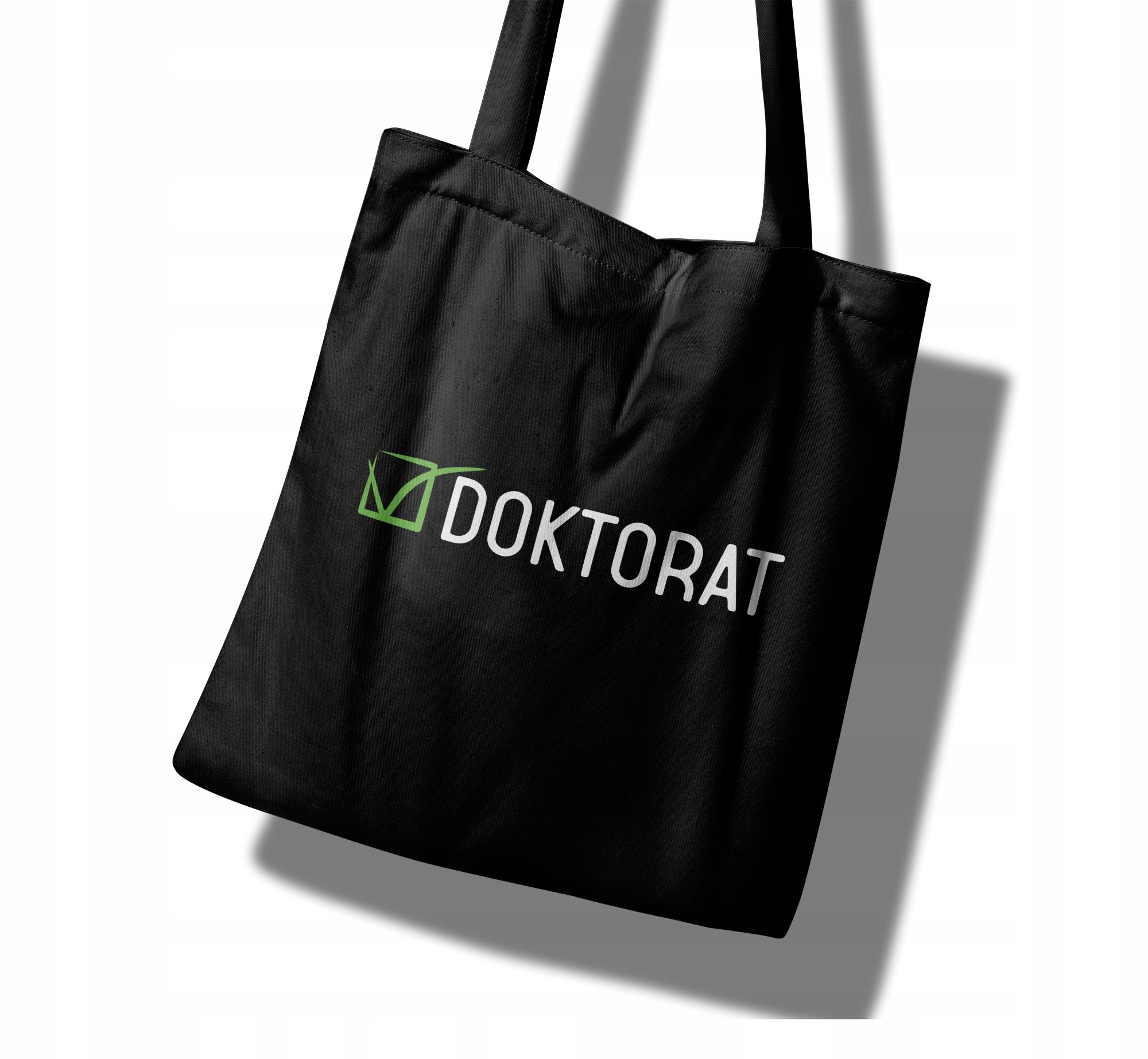 DOKTORAT torba shopper OBRONA sukces DR bawełniana Marka inna