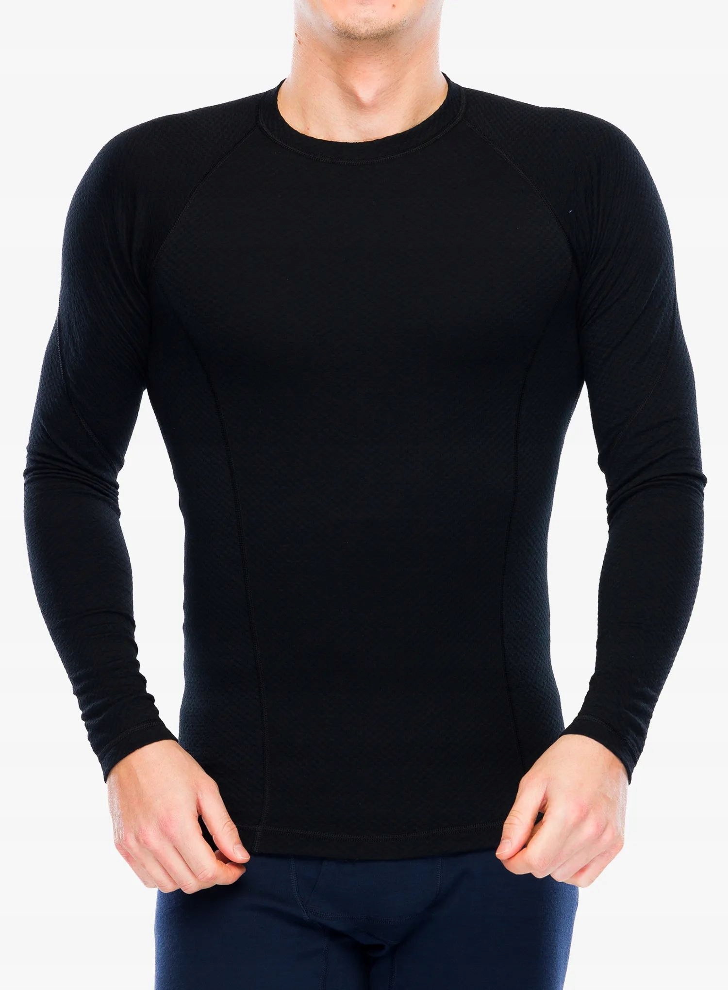 Termoaktivní mikina Sensor Merino Df Tee L/s černá M